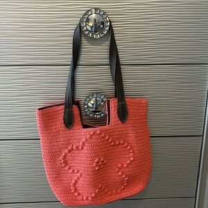 pink flower purse